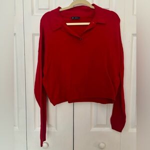 GAP Bold Red Knit Sweater